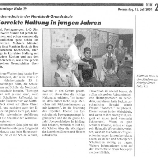 presse beck-physio