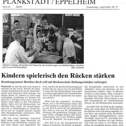 presse beck-physio